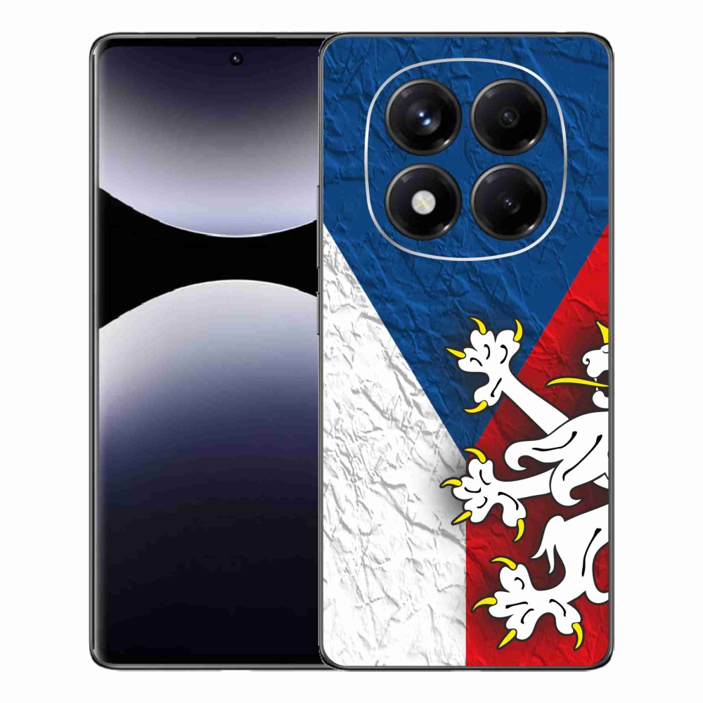 Gelový kryt mmCase na Xiaomi Redmi Note 14 Pro - česká vlajka 1
