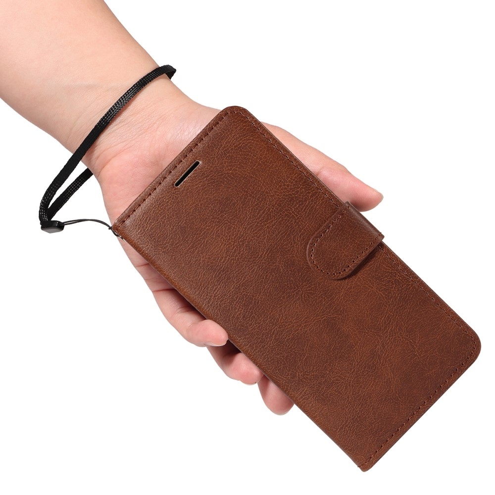Wallet knížkové pouzdro na Xiaomi Redmi A5 (173.45x79.35x8.45mm) - hnědé