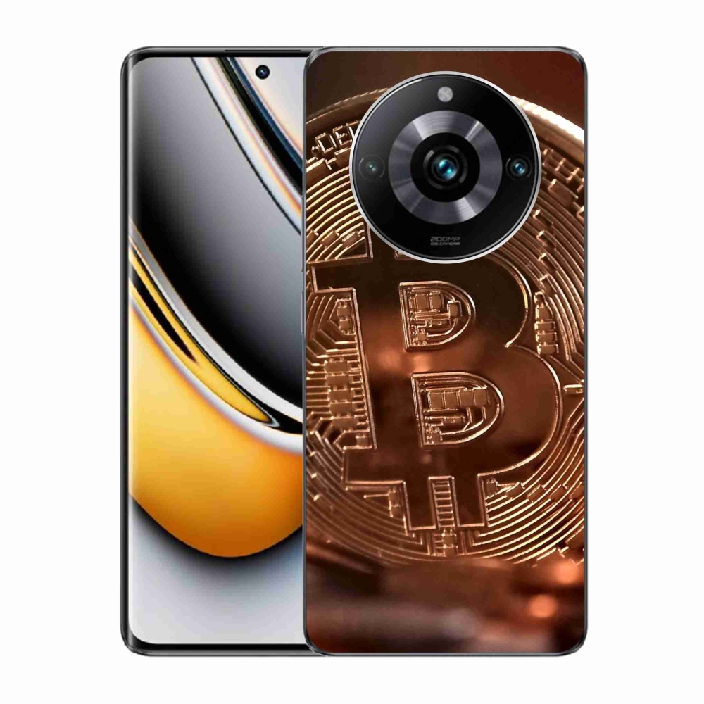 Gelový kryt mmCase na Realme 11 Pro/11 Pro+ - bitcoin