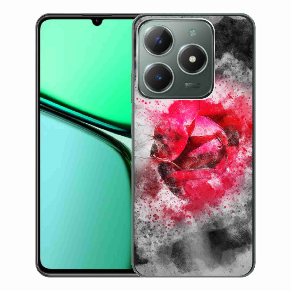 Gelový kryt mmCase na Realme C61 - abstrakt 9