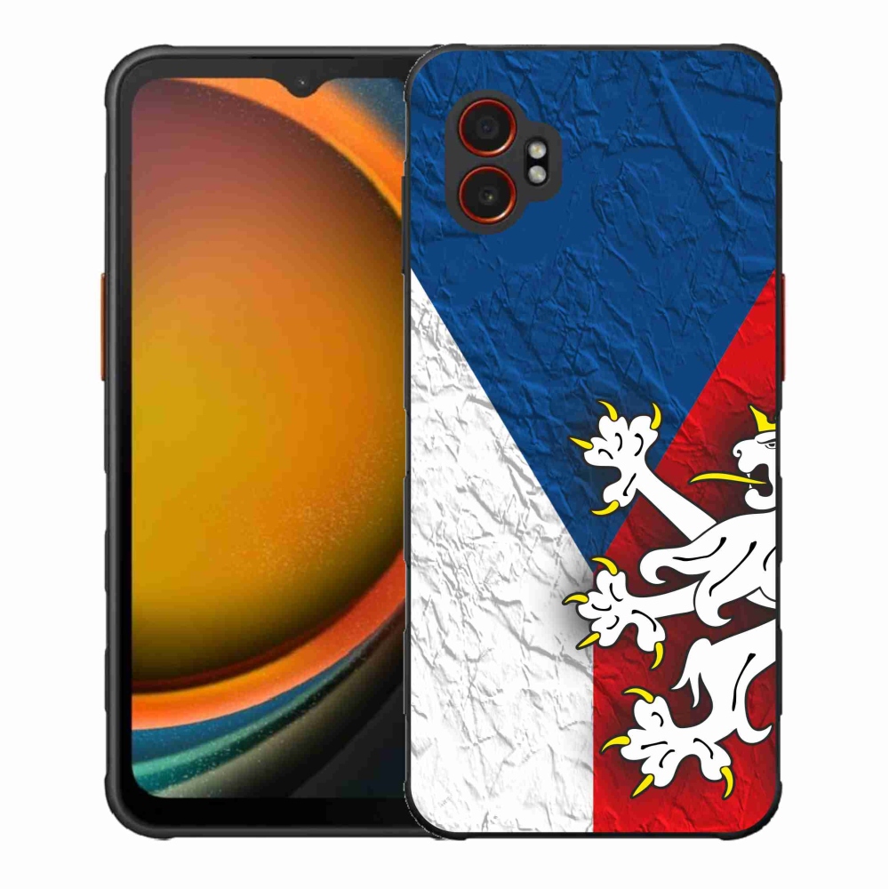 Gelový kryt mmCase na Samsung Galaxy Xcover 7 Pro - česká vlajka 1