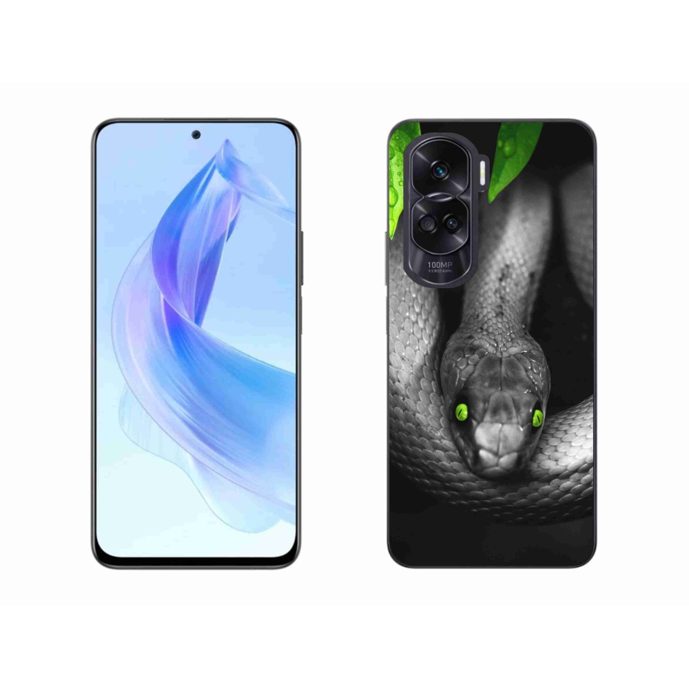 Gelový kryt mmCase na Honor 90 Lite - had