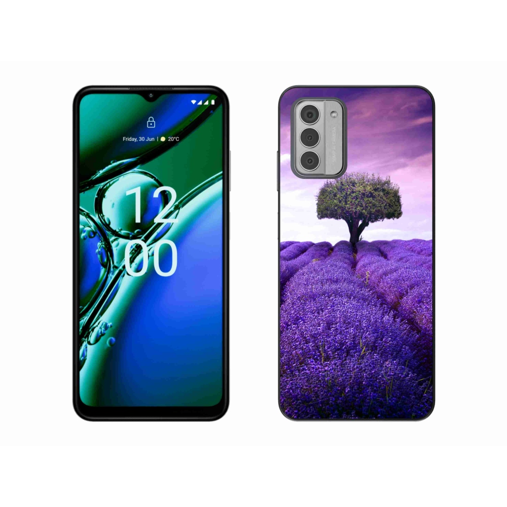 Gelový kryt mmCase na Nokia G42 - levandulová louka