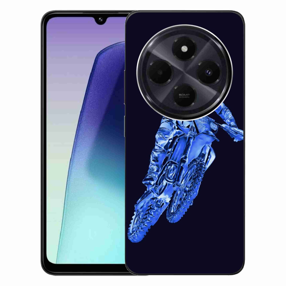 Gelový kryt mmCase na Xiaomi Redmi 14C/Poco C75 - motocross 1