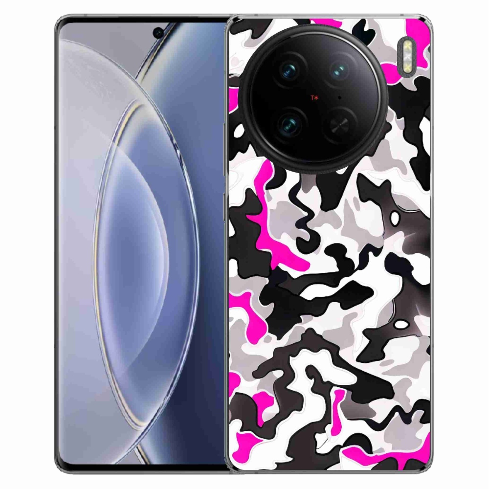 Gelový kryt mmCase na Vivo X90 Pro - maskáčový vzor 5