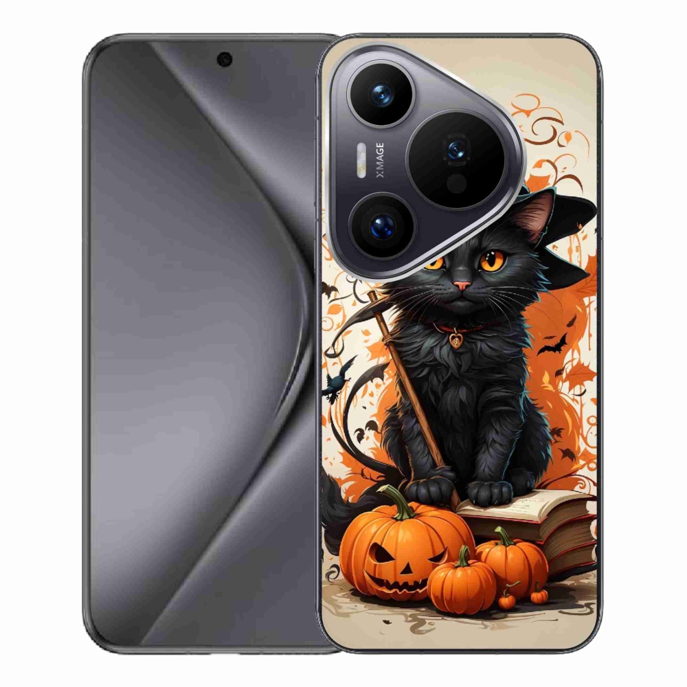 Gelový kryt mmCase na Huawei Pura 70 Pro - kocour čaroděj