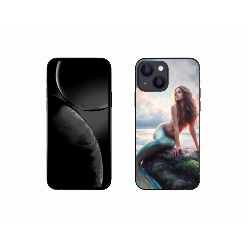 Gelový kryt mmCase na iPhone 13 mini 5.4 - mořská panna