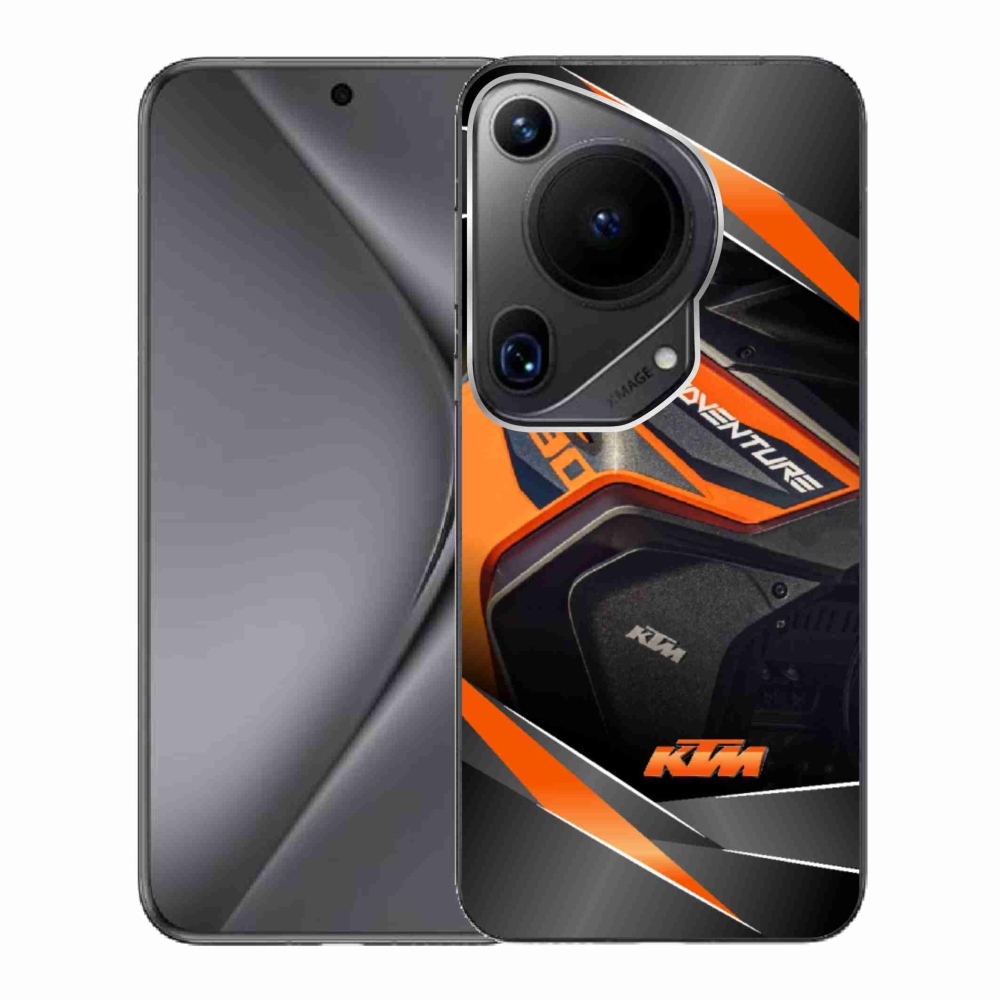 Gelový kryt mmCase na Huawei Pura 70 Ultra - motorka ktm