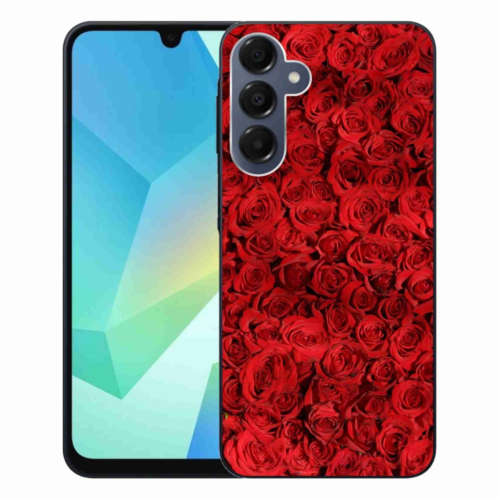 Gelový kryt mmCase na Samsung Galaxy A16 4G/5G - růže