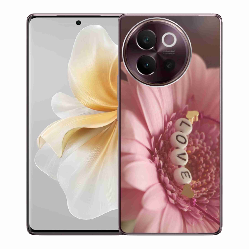 Gelový kryt mmCase na Vivo V40 Lite 5G - přívěsek love