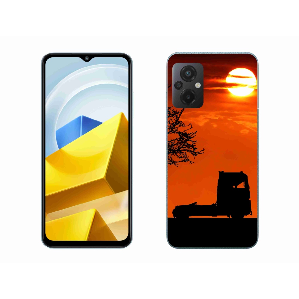 Gelový kryt mmCase na Xiaomi Poco M5 4G - kamion 3