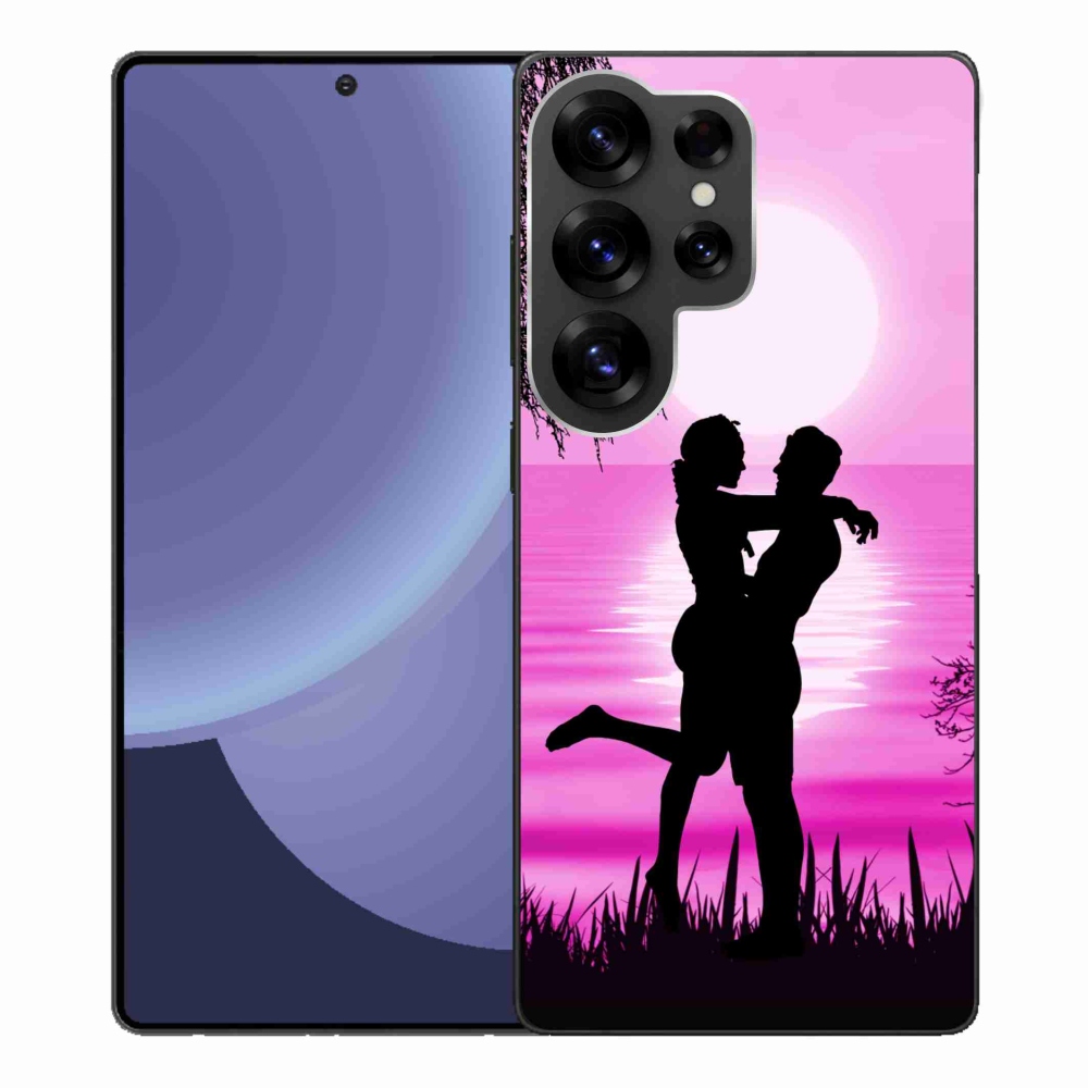 Gelový kryt mmCase na Samsung Galaxy S25 Ultra - západ slunce