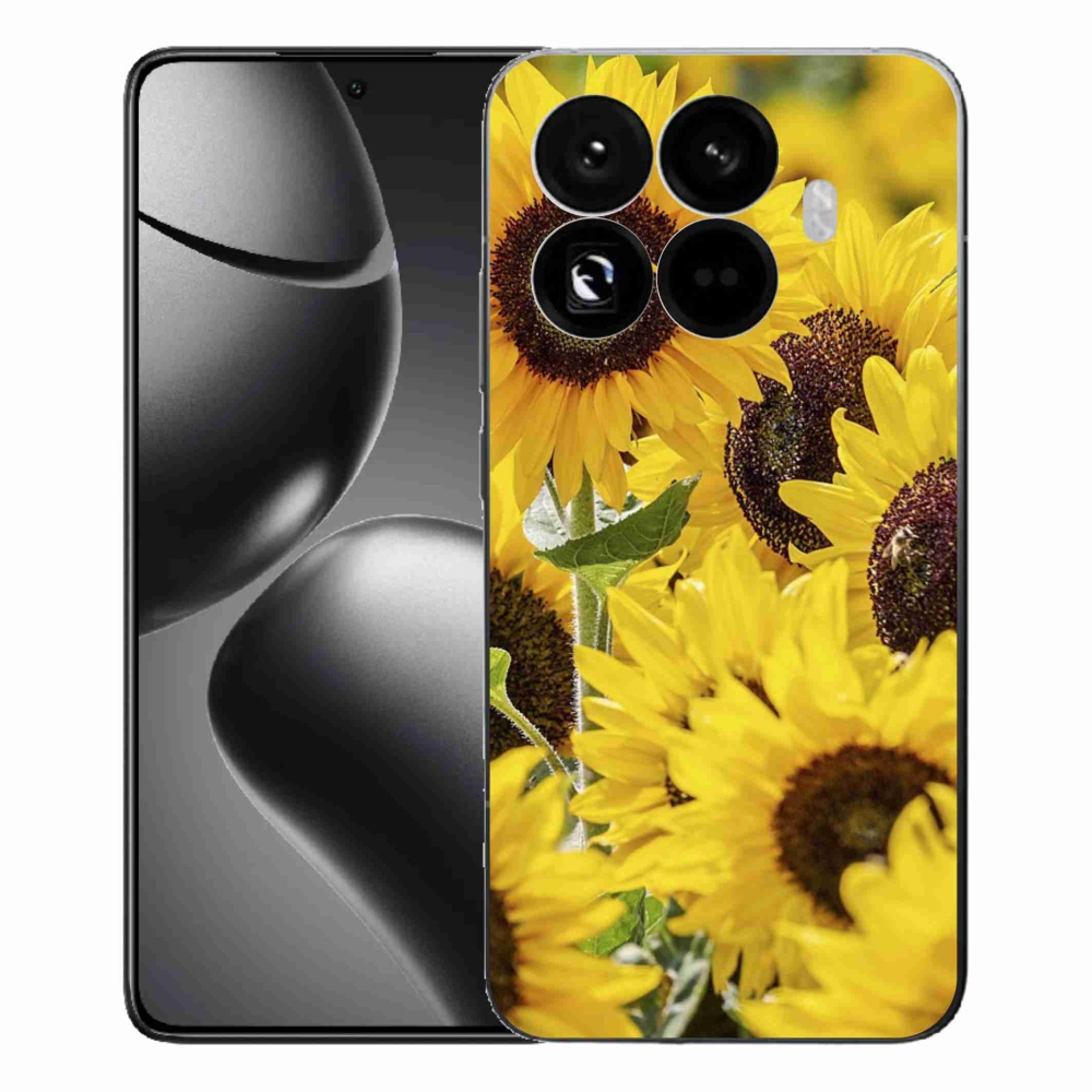 Gelový kryt mmCase na Xiaomi 15T Pro - slunečnice
