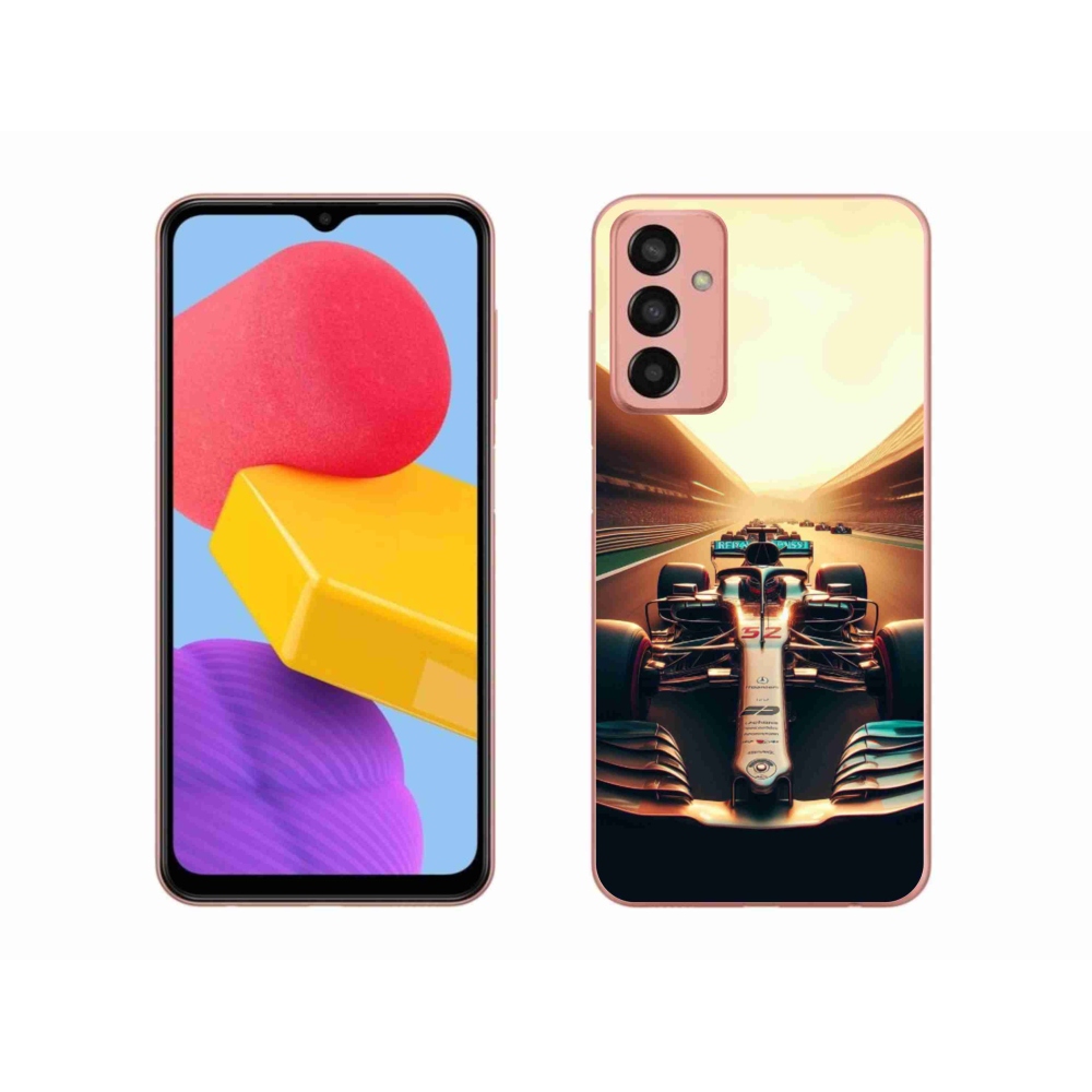Gelový kryt mmCase na Samsung Galaxy M13 - formule 1