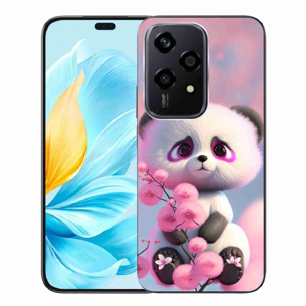 Gelový kryt mmCase na Honor 200 Lite 5G - roztomilá panda 1