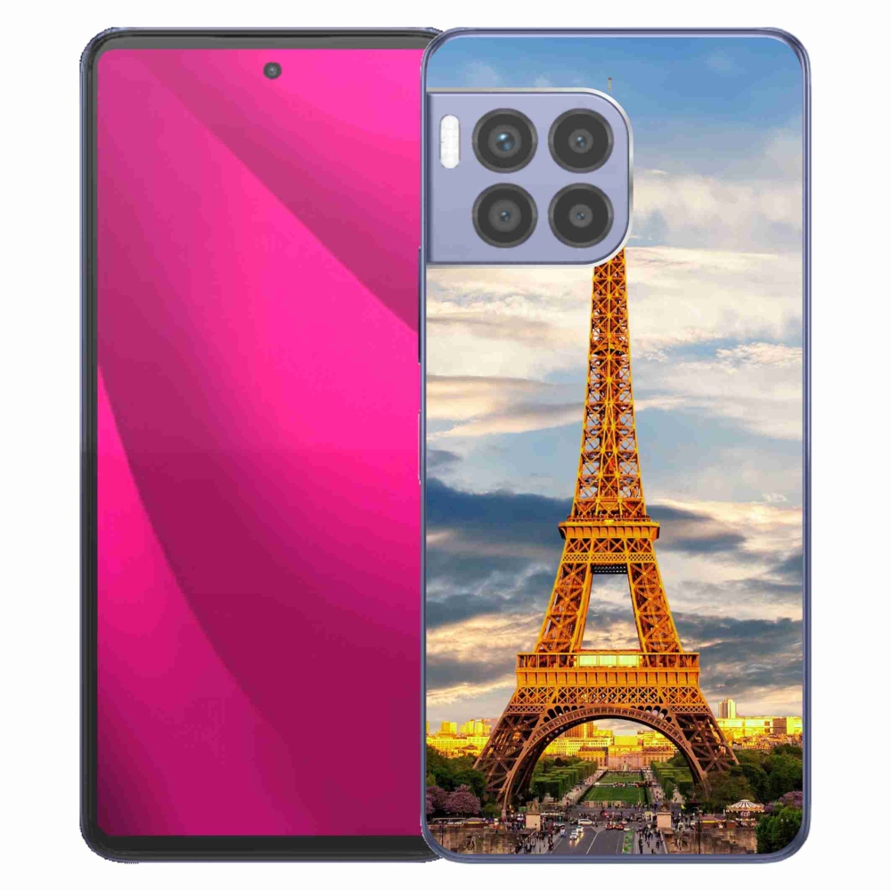 Gelový kryt mmCase na T-Mobile T Phone 2 Pro - eiffelova věž 3