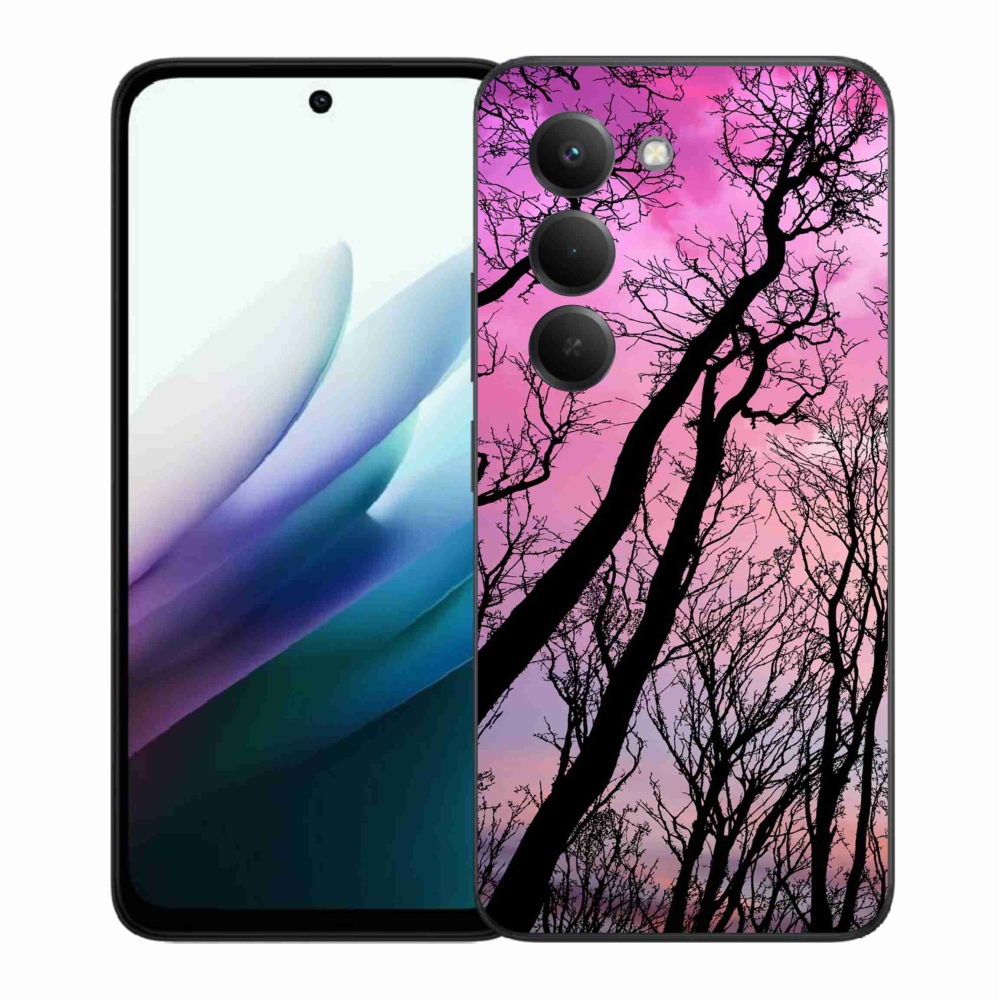 Gelový kryt mmCase na Xiaomi Redmi 15 4G/5G (171mm) - opadané stromy