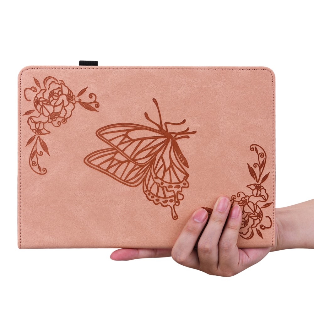 Imprint zavírací pouzdro na Lenovo Tab M10 5G - růžové