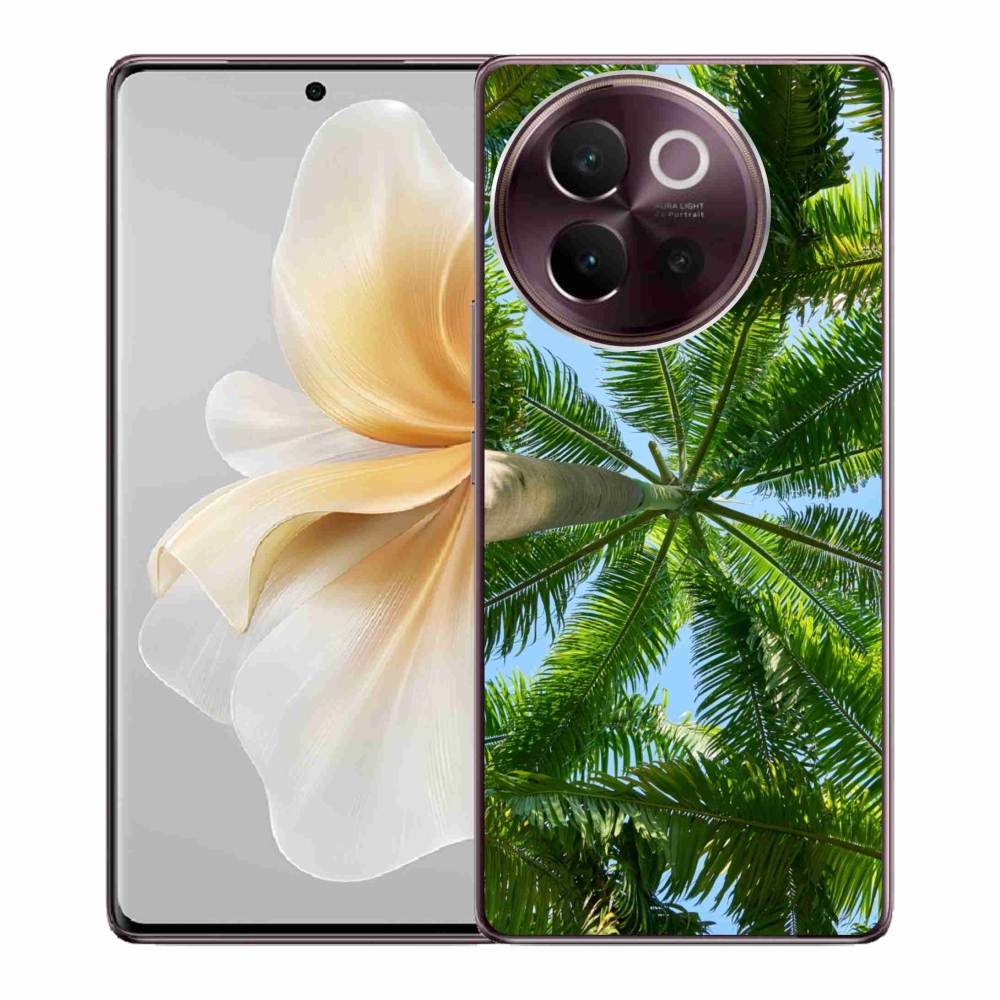 Gelový kryt mmCase na Vivo V40 Lite 5G - palmy