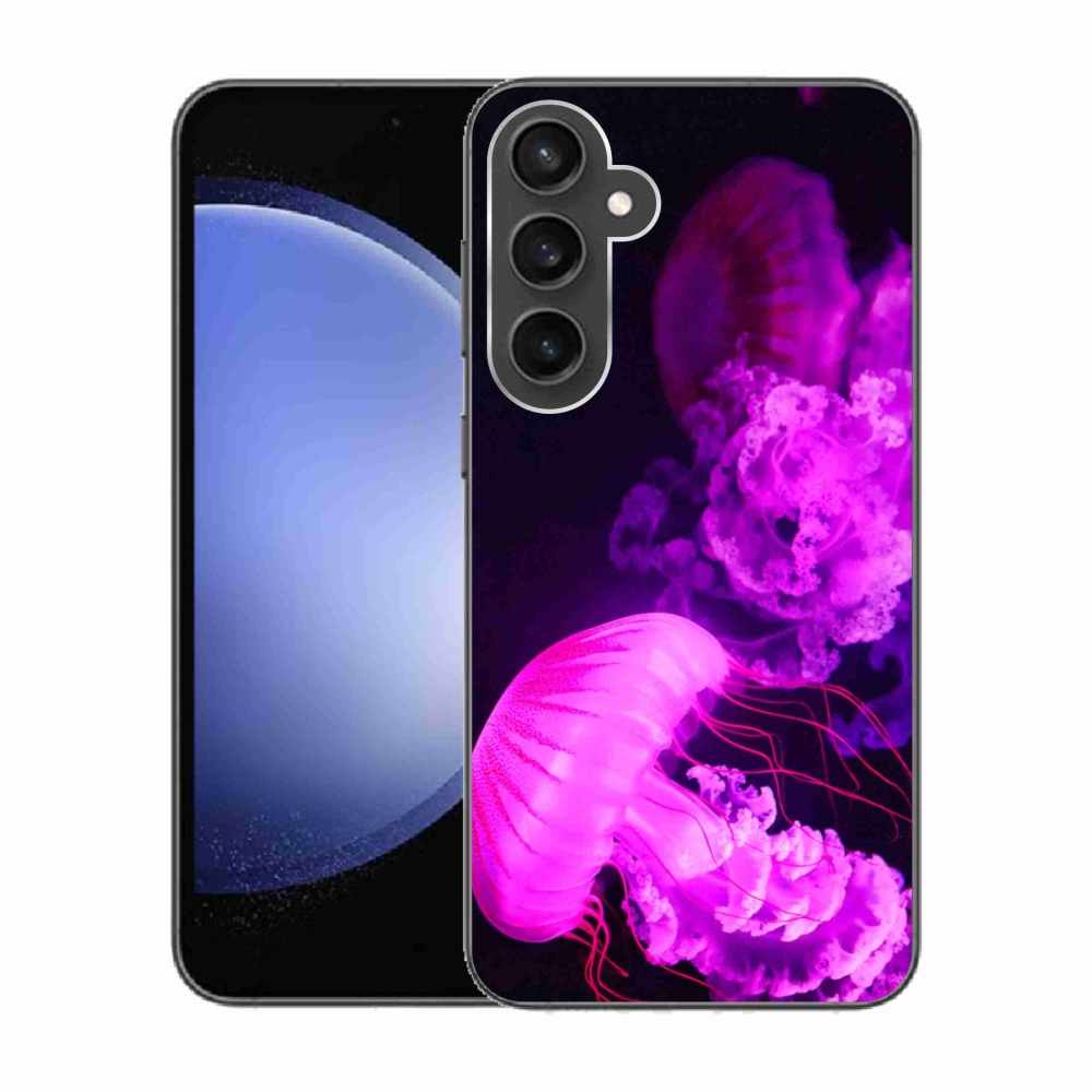 Gelový kryt mmCase na Samsung Galaxy S23 FE - medúza 1