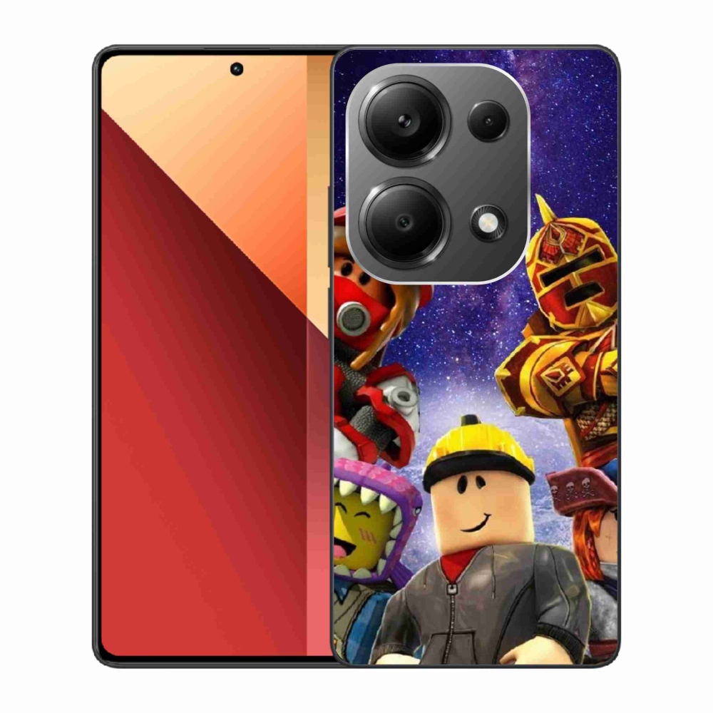 Gelový kryt mmCase na Xiaomi Redmi Note 13 Pro 4G/Poco M6 Pro  - roblox 3