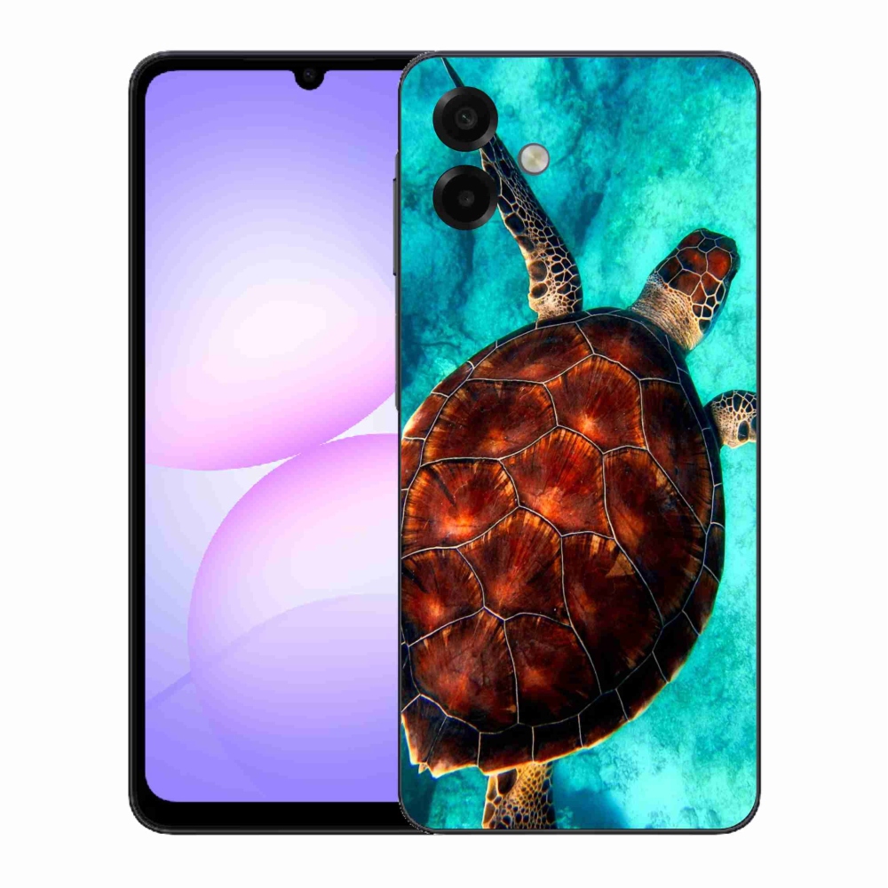 Gelový kryt mmCase na Samsung Galaxy A07 4G - želva