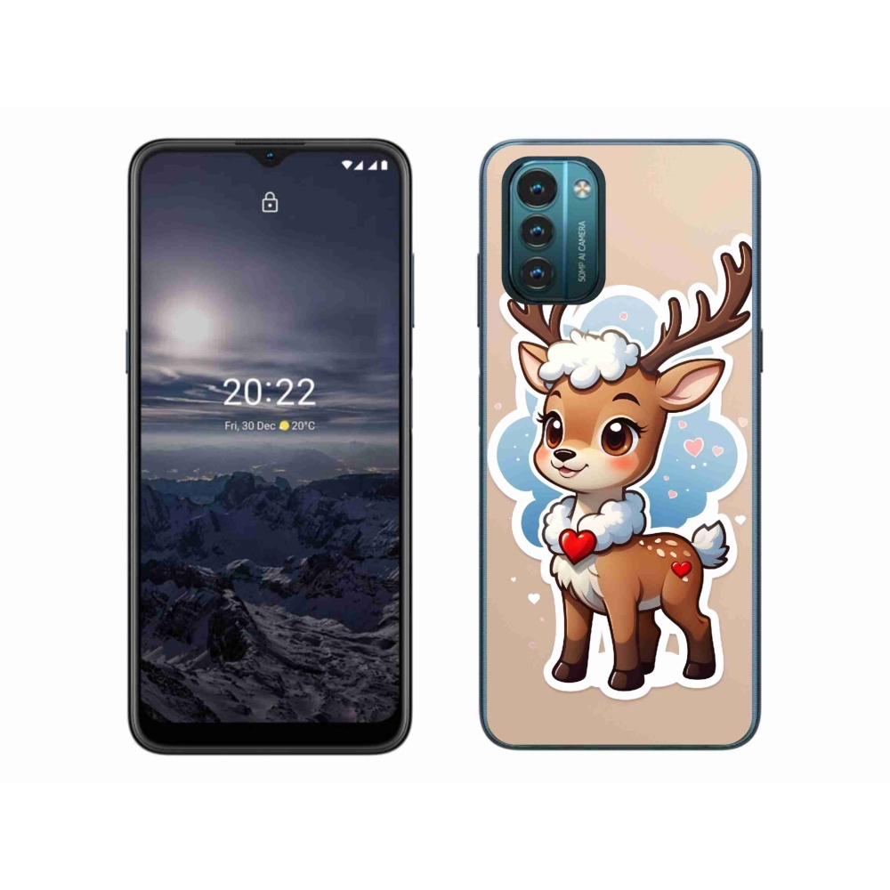 Gelový kryt mmCase na Nokia G11/G21 - kreslený sob