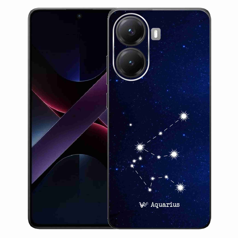 Gelový kryt mmCase na Xiaomi Poco X7 Pro 5G - souhvězdí Vodnáře