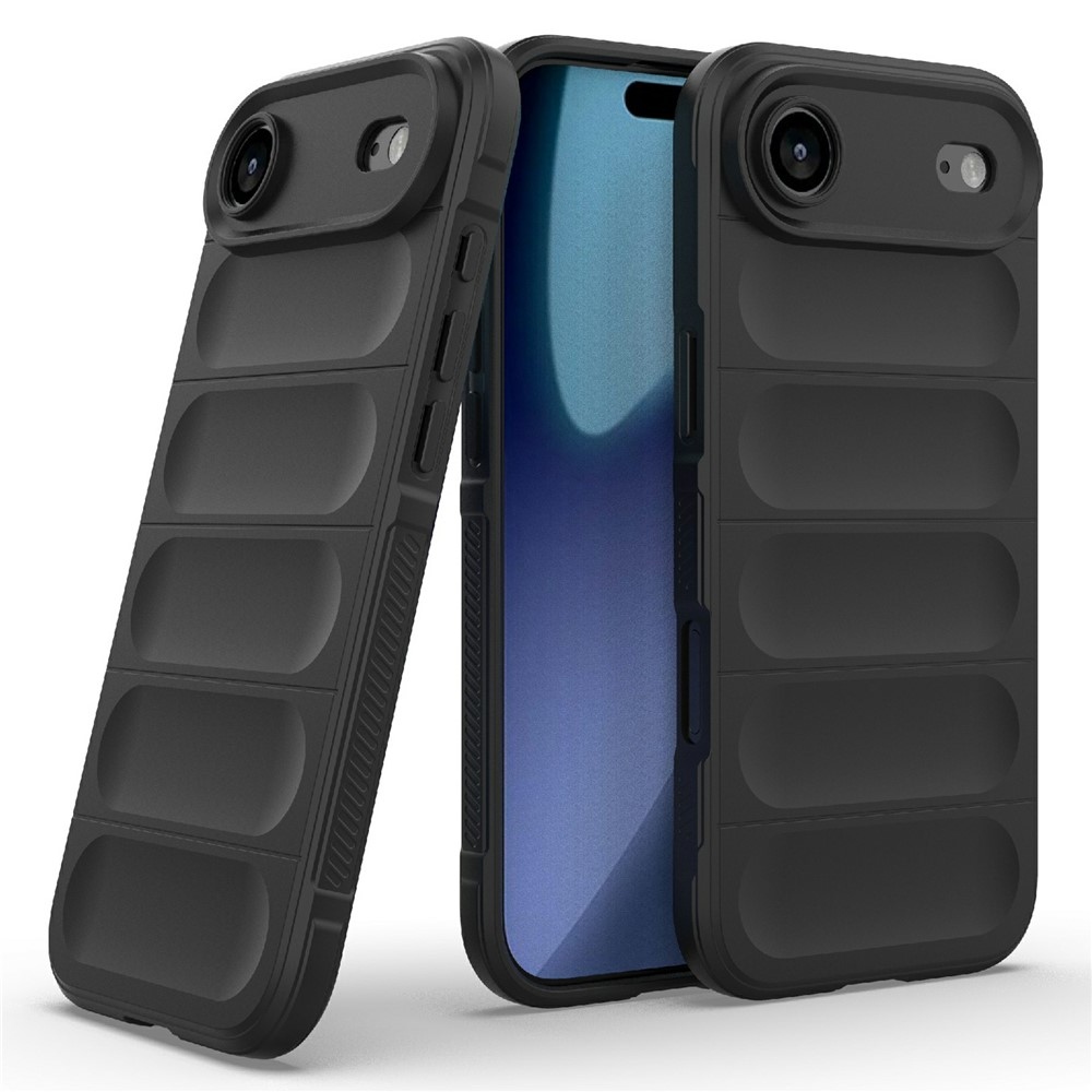 Rugg odolný gelový obal na iPhone 17 Air - černý