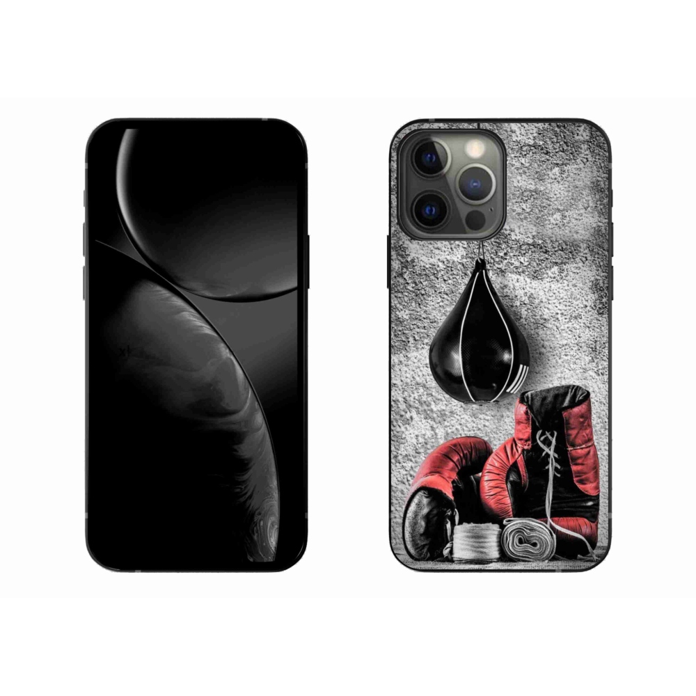 Gelový kryt mmCase na iPhone 13 Pro Max 6.7 - boxovací pytel a rukavice