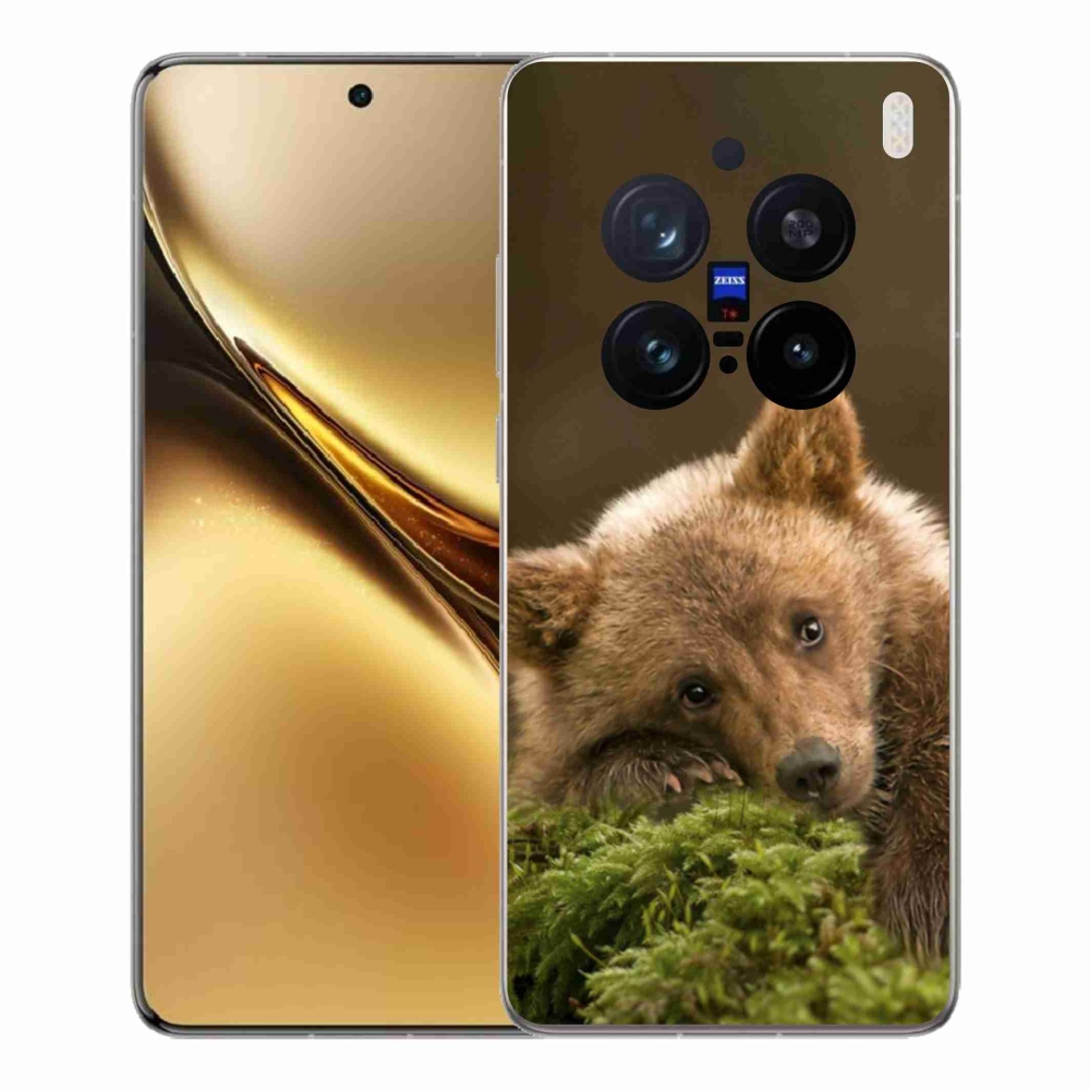 Gelový kryt mmCase na Vivo X200 Pro 5G - medvěd
