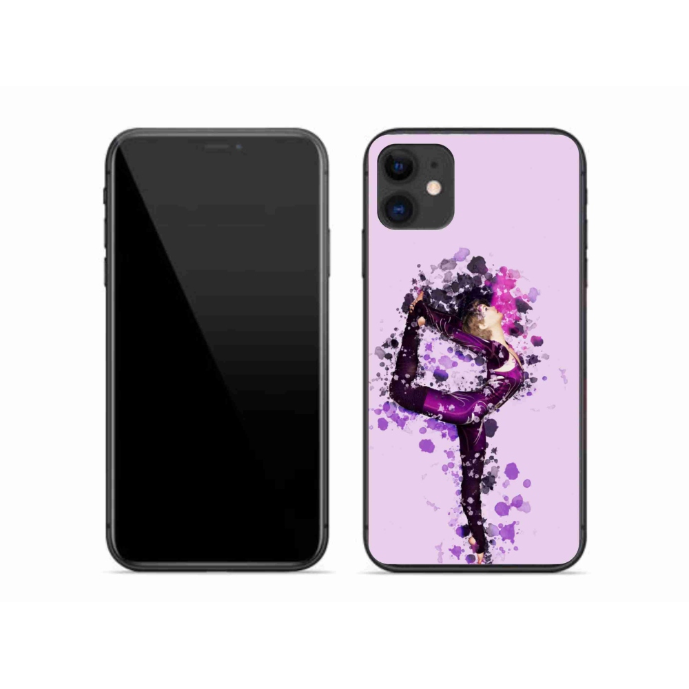 Gelový kryt mmCase na iPhone 11 - baletka