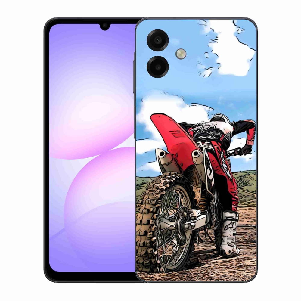 Gelový kryt mmCase na Samsung Galaxy A07 4G - moto