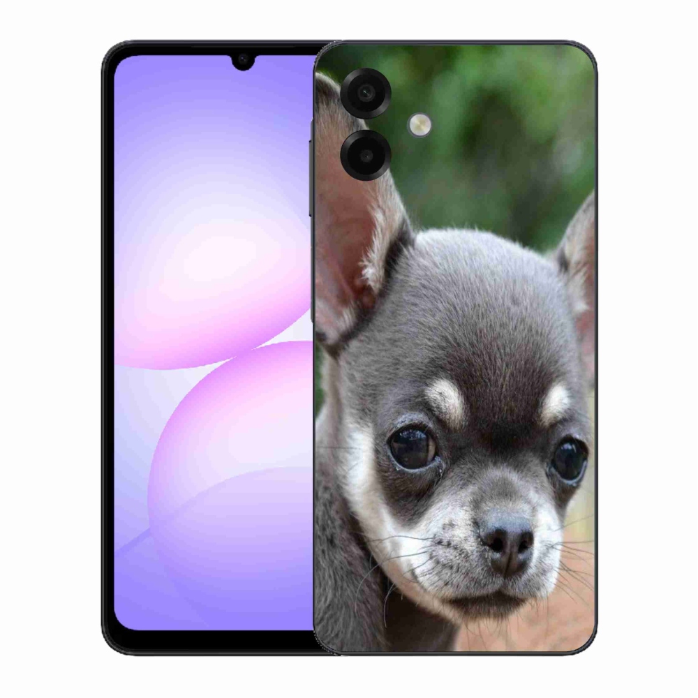 Gelový kryt mmCase na Samsung Galaxy A07 4G - čivava