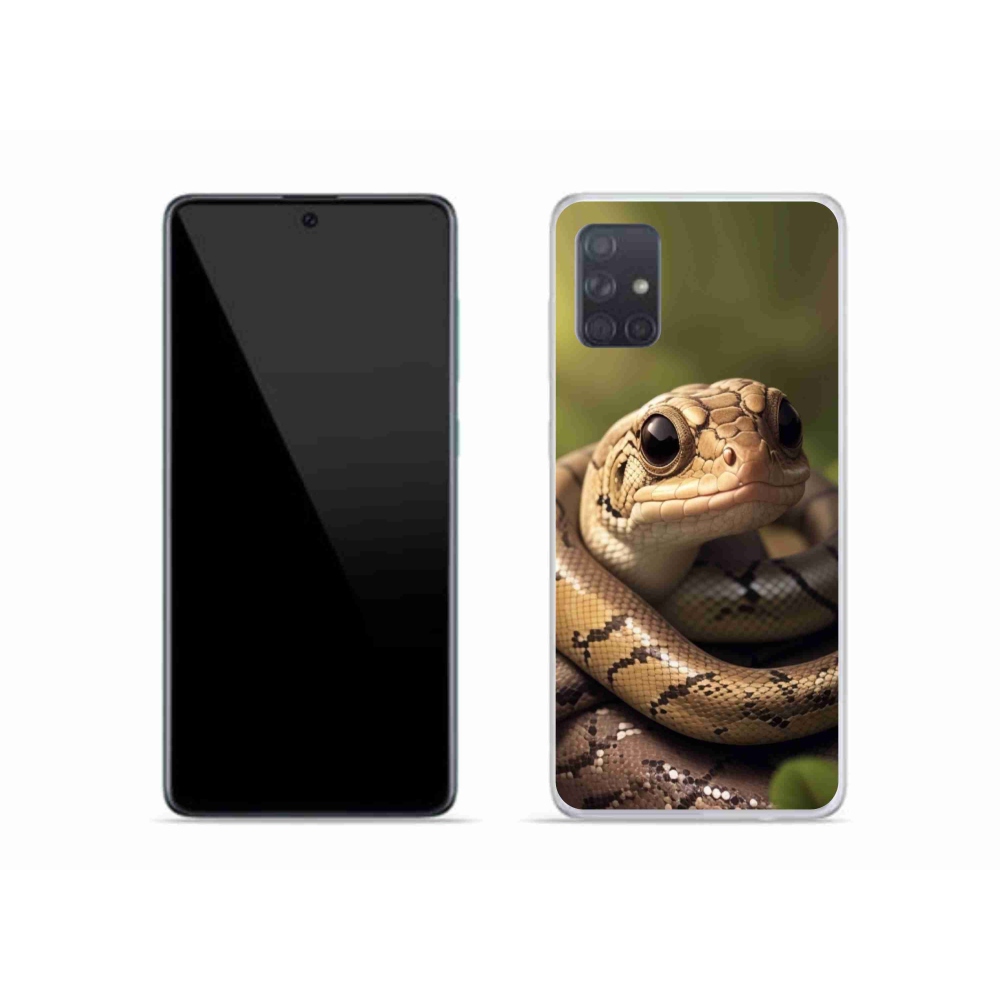 Gelový kryt mmCase na Samsung Galaxy A51 - had 1