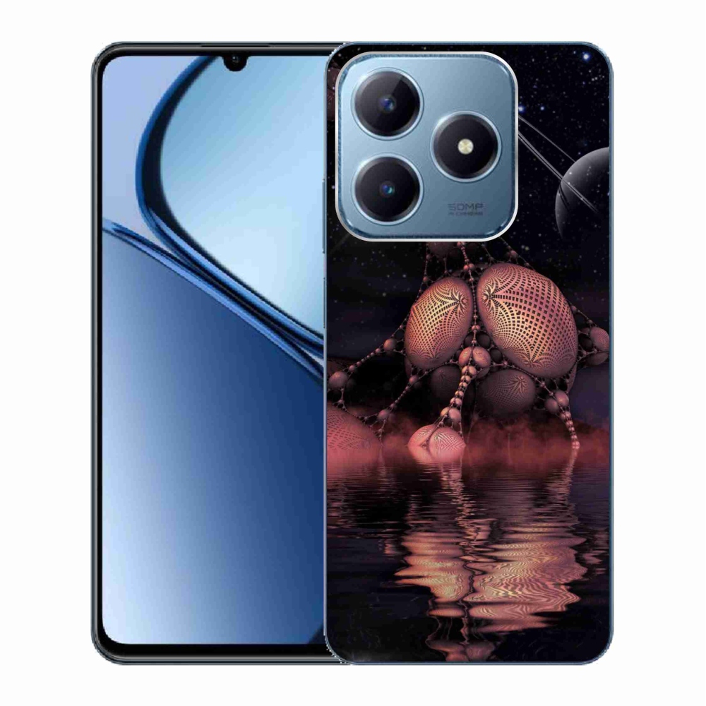 Gelový kryt mmCase na Realme C63 - abstraktní motiv 19