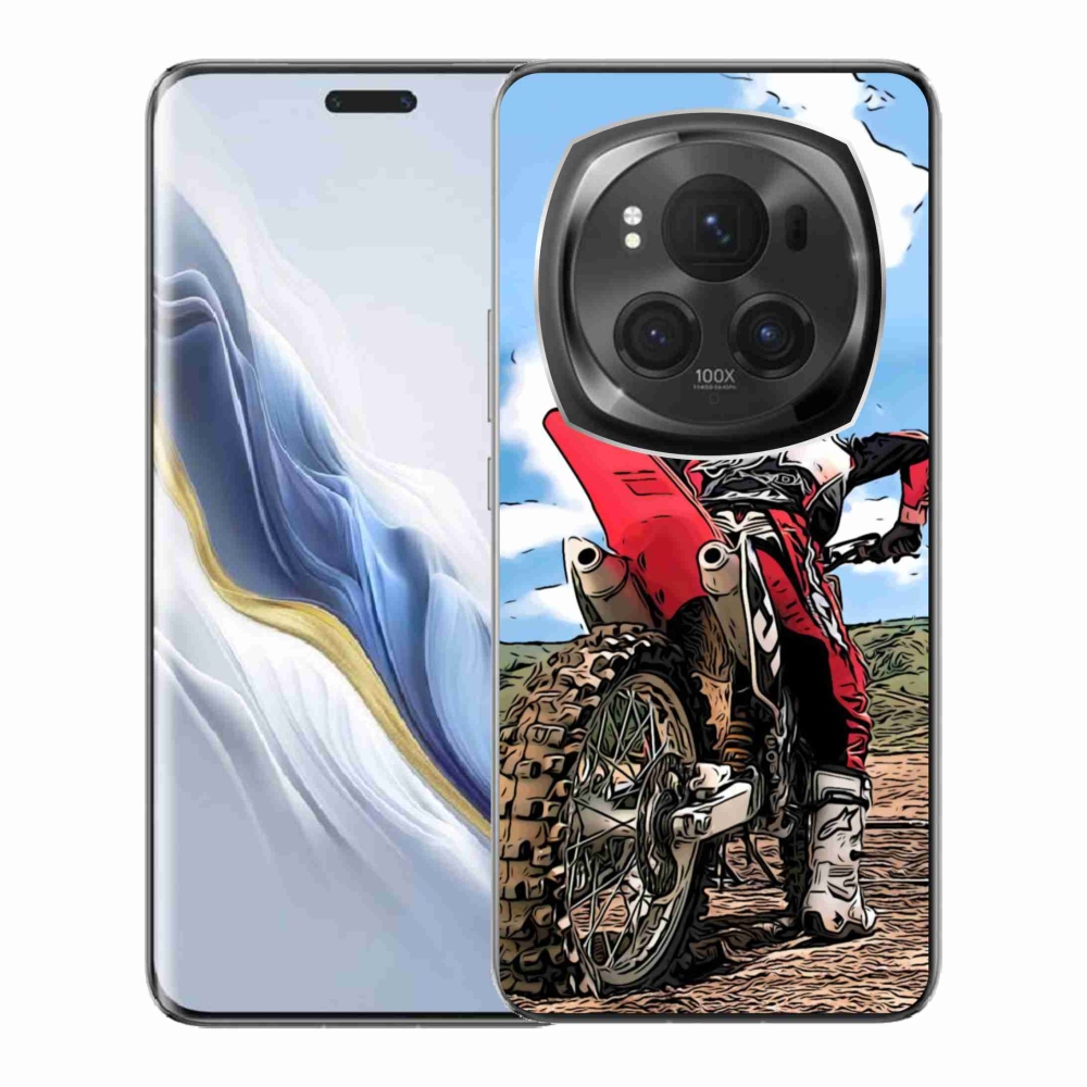 Gelový kryt mmCase na Honor Magic 6 Pro 5G - moto