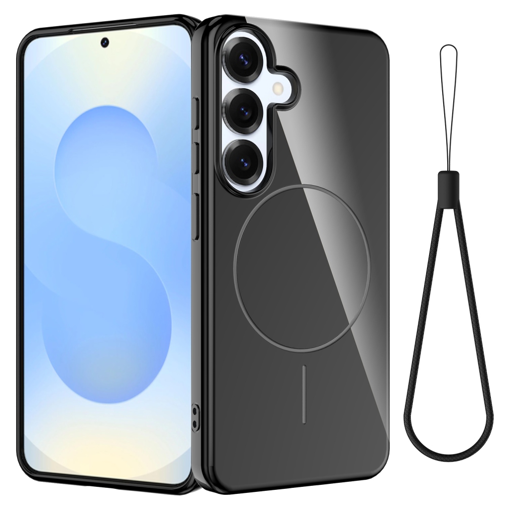 Carry gelový obal s MagSafe na Samsung Galaxy S25 FE - černý