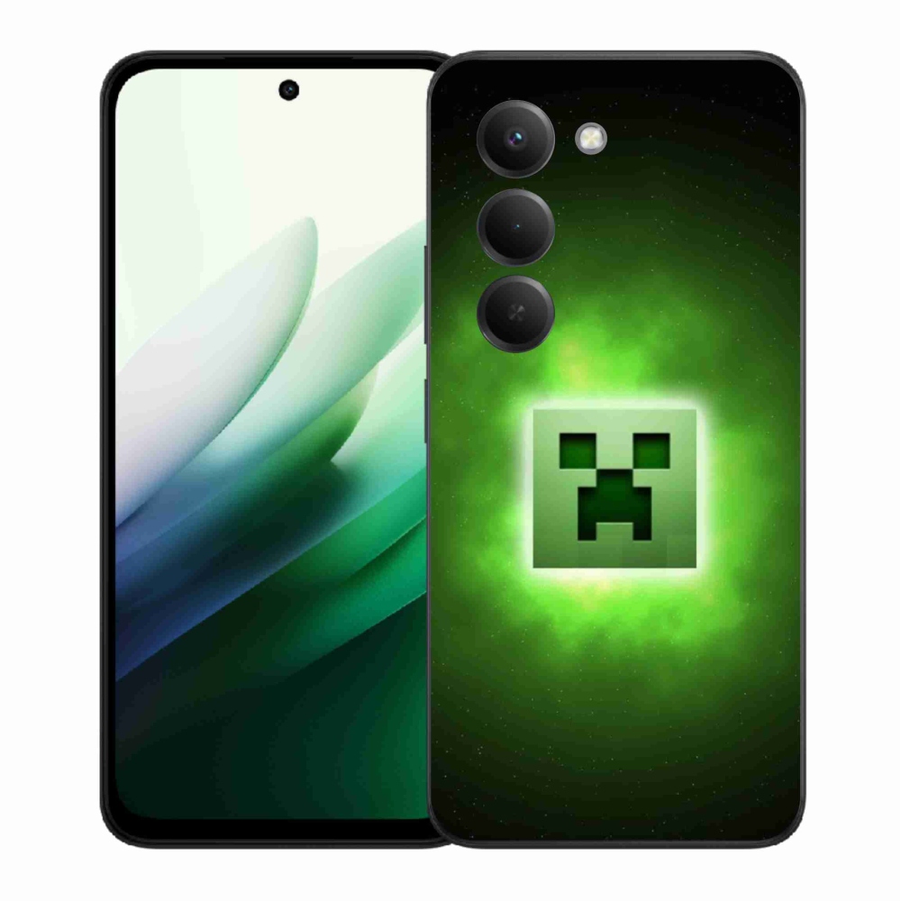Gelový kryt mmCase na Xiaomi Redmi 15 5G - minecraft