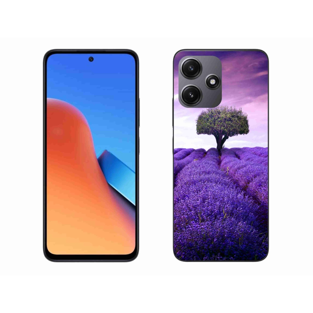 Gelový kryt mmCase na Xiaomi Redmi 12 5G - levandulová louka