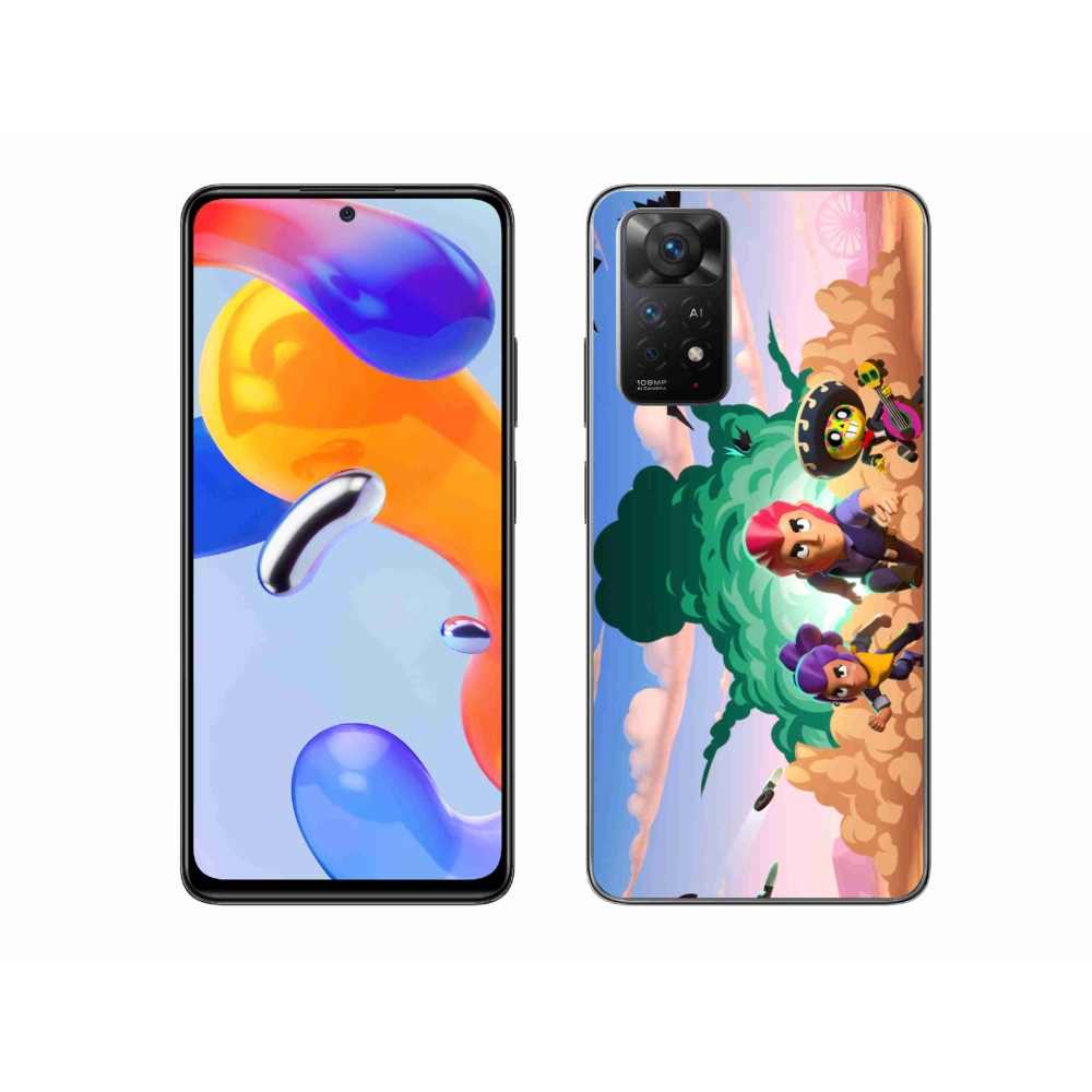 Gelový kryt mmCase na Xiaomi Redmi Note 11 Pro 4G/5G - brawl stars