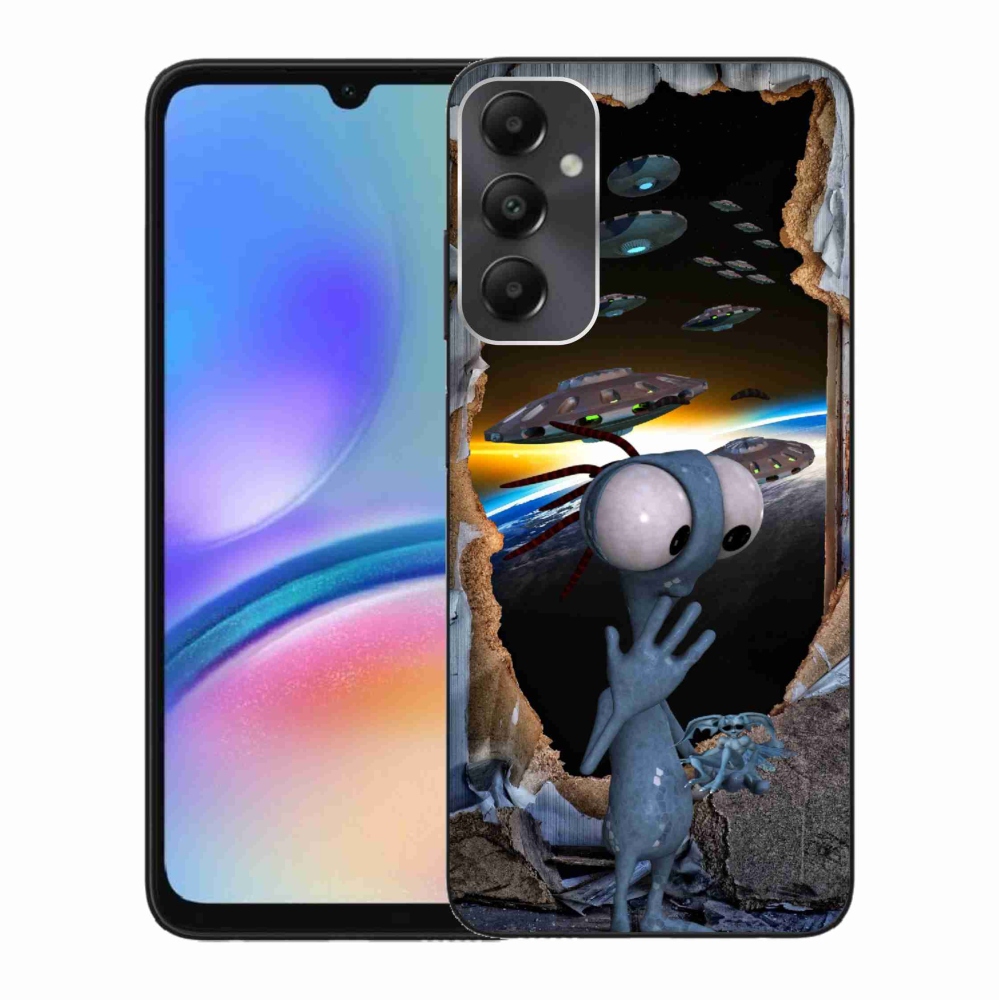 Gelový kryt mmCase na Samsung Galaxy A05s - mimozemšťan