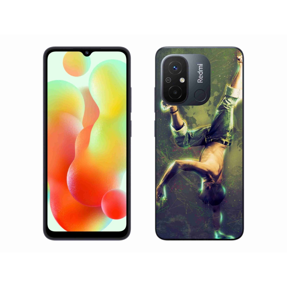 Gelový kryt mmCase na Xiaomi Redmi 12C - breakdance