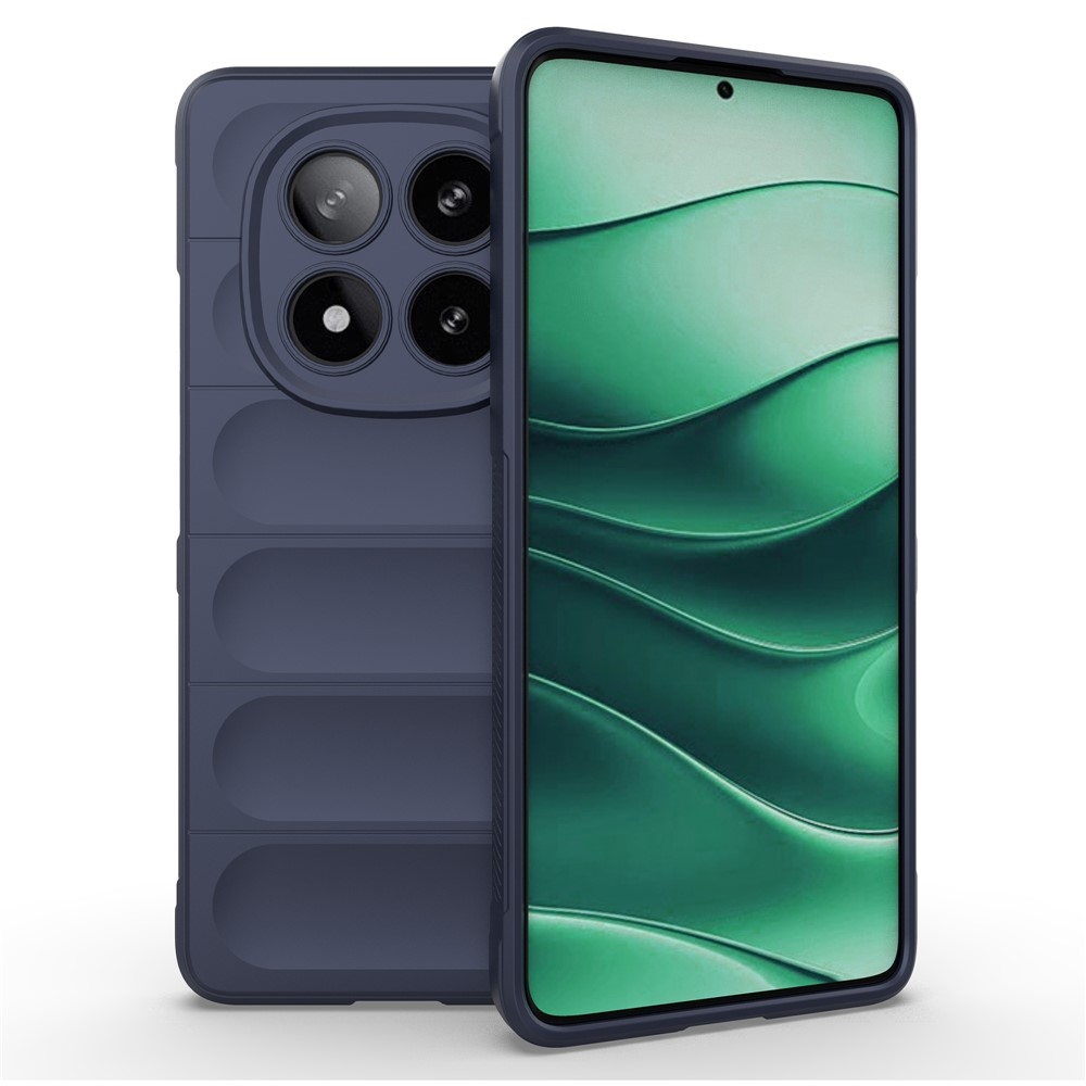 Rugg odolný gelový obal na Xiaomi Redmi Note 14 Pro 5G/Poco X7 5G - tmavěmodrý