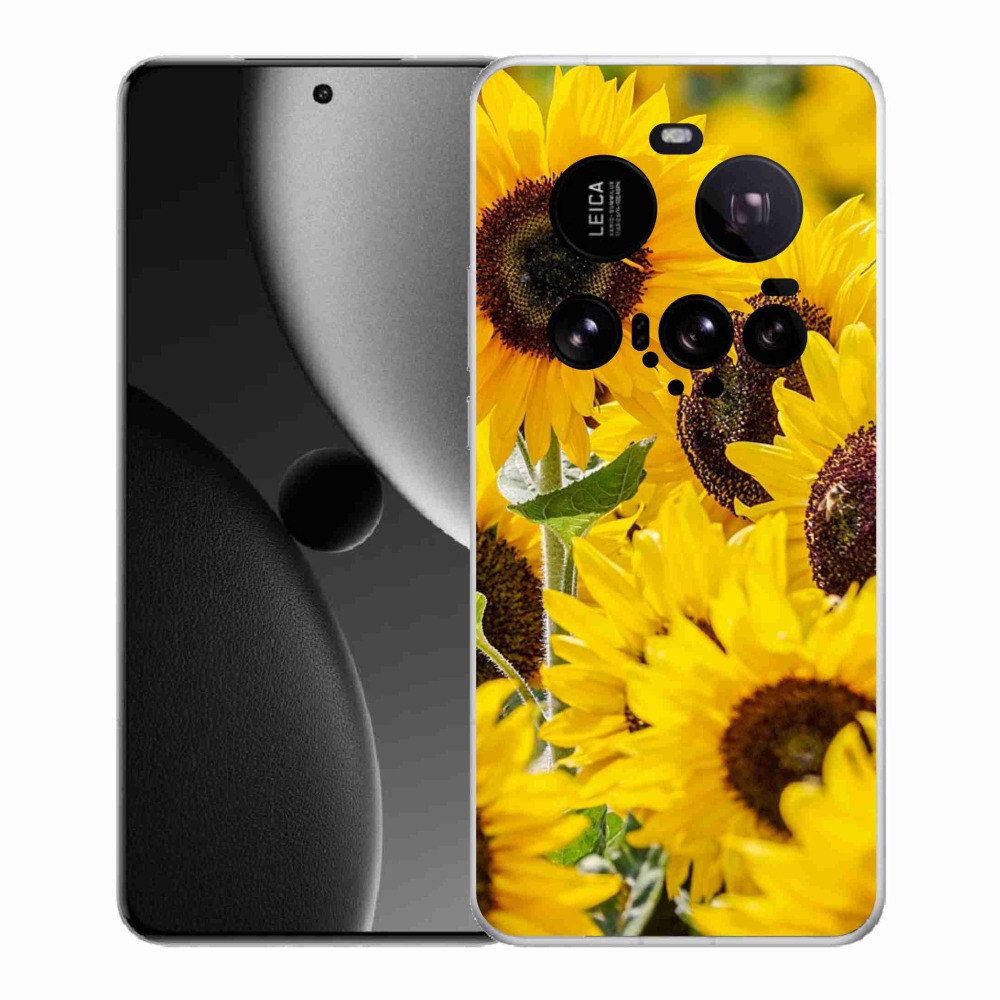 Gelový kryt mmCase na Xiaomi 15 Ultra - slunečnice