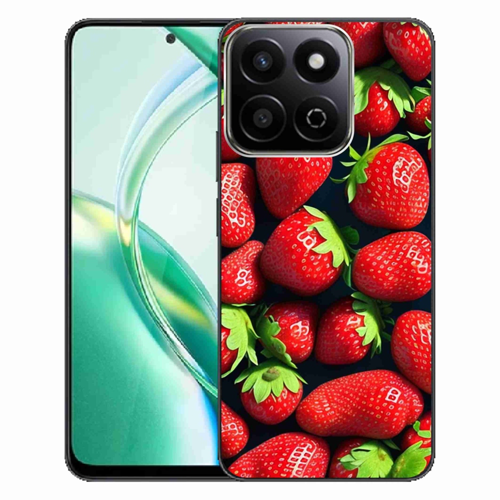 Gelový kryt mmCase na Honor 200 Smart 5G - jahody