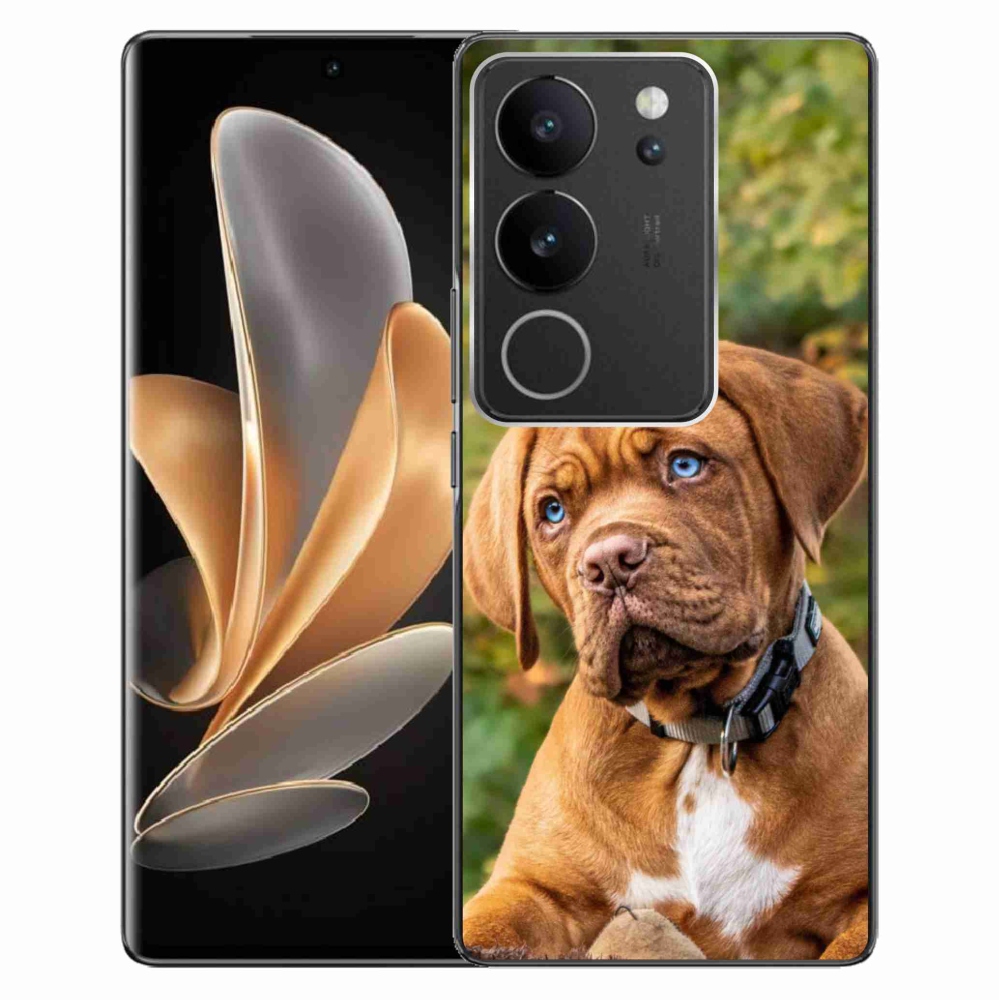 Gelový kryt mmCase na Vivo V29 5G - štěně 