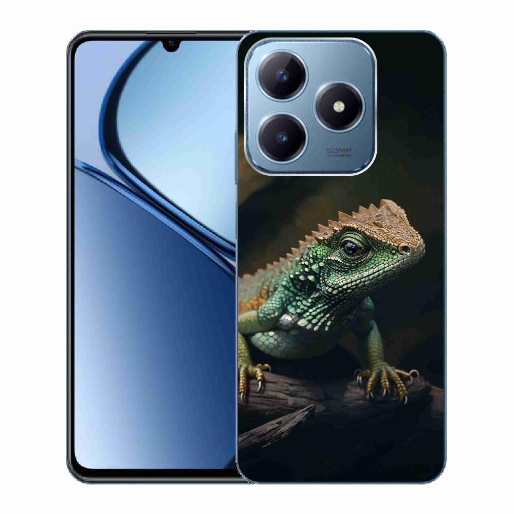 Gelový kryt mmCase na Realme C63 - ještěr