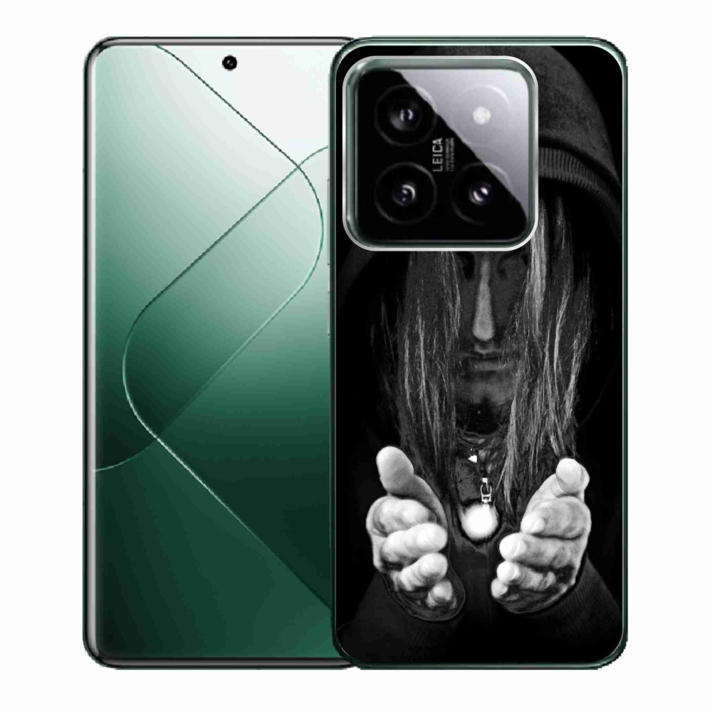 Gelový kryt mmCase na Xiaomi 14 - tajemná osoba