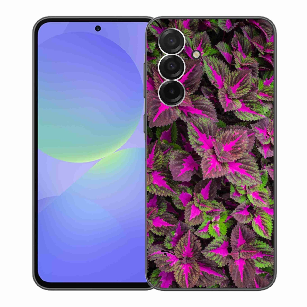 Gelový kryt mmCase na Samsung Galaxy A36 5G - květiny 10
